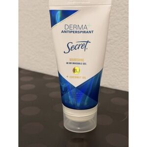 Secret Derma+ Antiperspirant Cooling B5 + Aloe 48 Hr Invisible Gel. 2.5oz.